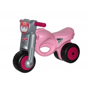 Каталка-мотоцикл "Мини-мото", розовая